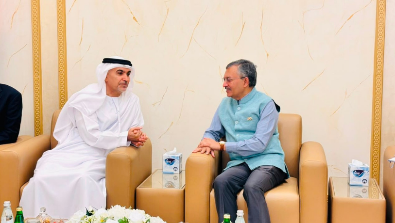 Ambassador Dr. Deepak Mittal met H.E. Sharief Al Awadhi, Director General of Fujairah Free Zone, and visited leading companies operating in the Free Zone, including Echo Grow, Fujairah Gold, Steripharm, Tristar, and Power Plus Cable Company. (20 August 2026)
