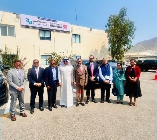 On 17 August 2026, H.E. Ambassador Dr. Deepak Mittal visited the Khorfakkan Port Operations Centre and interacted with the concerned officials and operational team during his visit.