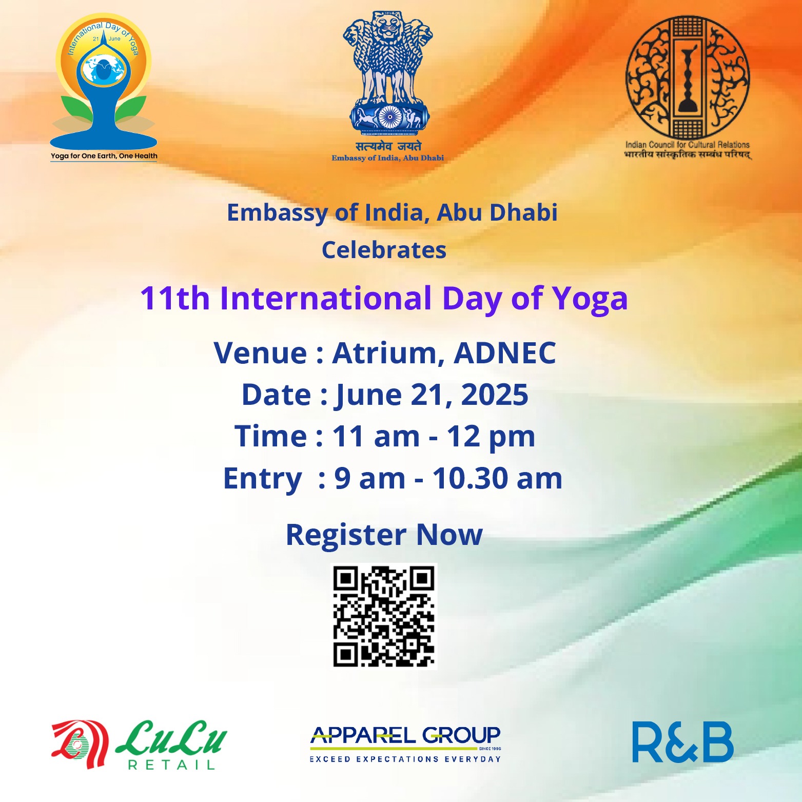 11th International Day of Yoga.